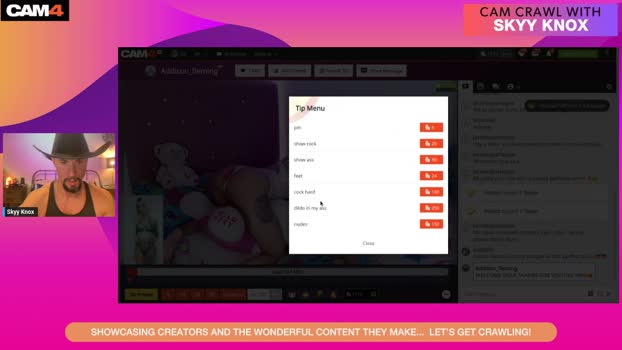 SkyyKnox big Webcam SHOW @ Cam4 27-01-2025