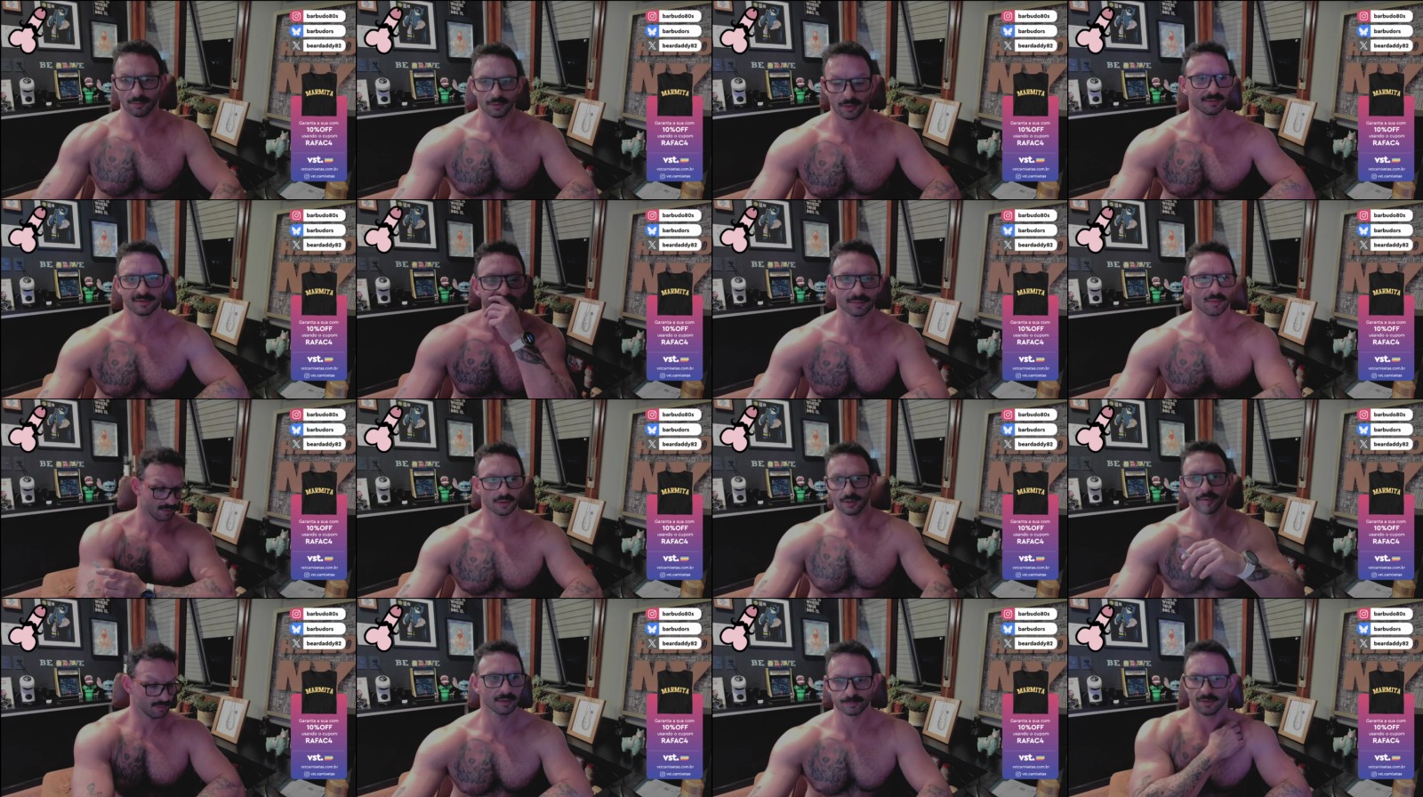RafaBR82 Nude Webcam SHOW @ Cam4 28-01-2025