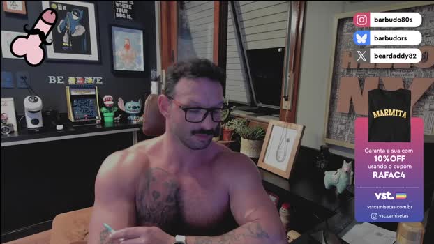 RafaBR82 Nude Webcam SHOW @ Cam4 28-01-2025