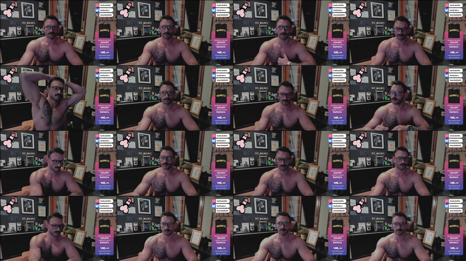 RafaBR82 toy Webcam SHOW @ Cam4 31-01-2025