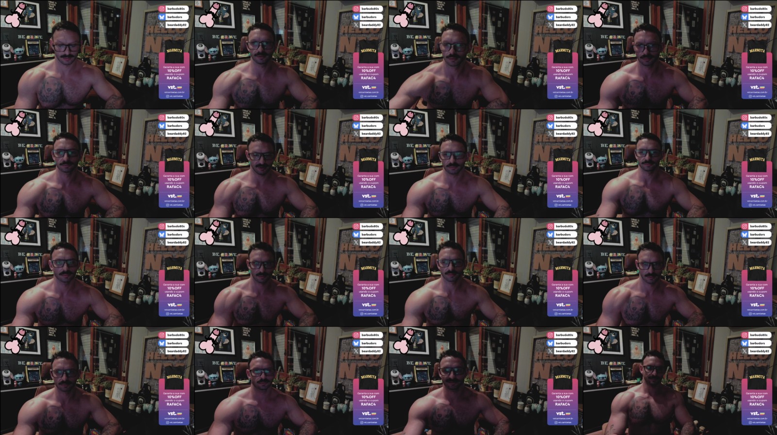 RafaBR82 show Webcam SHOW @ Cam4 09-02-2025