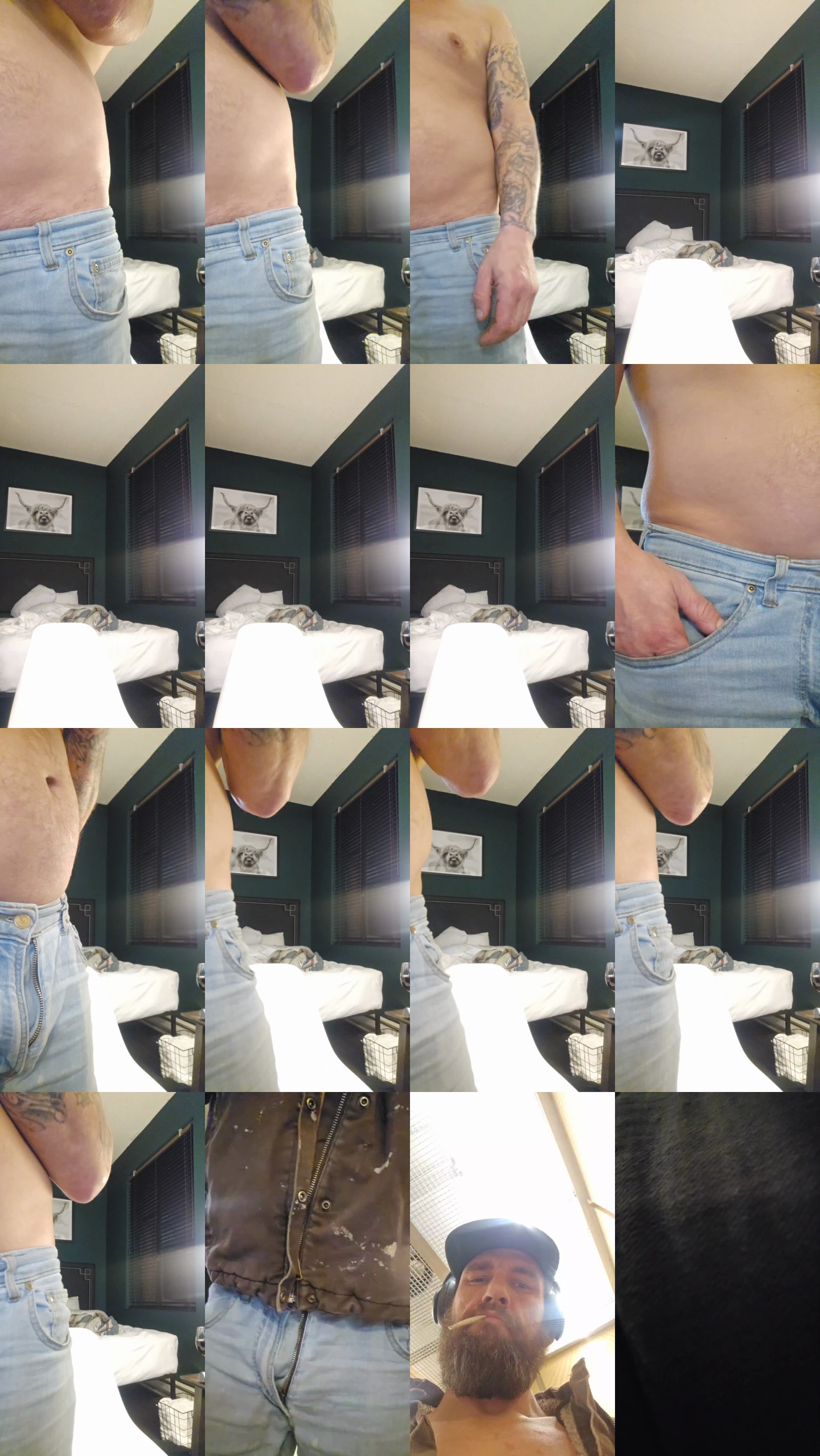 Beardedveteran naked Webcam SHOW @ Cam4 13-02-2025
