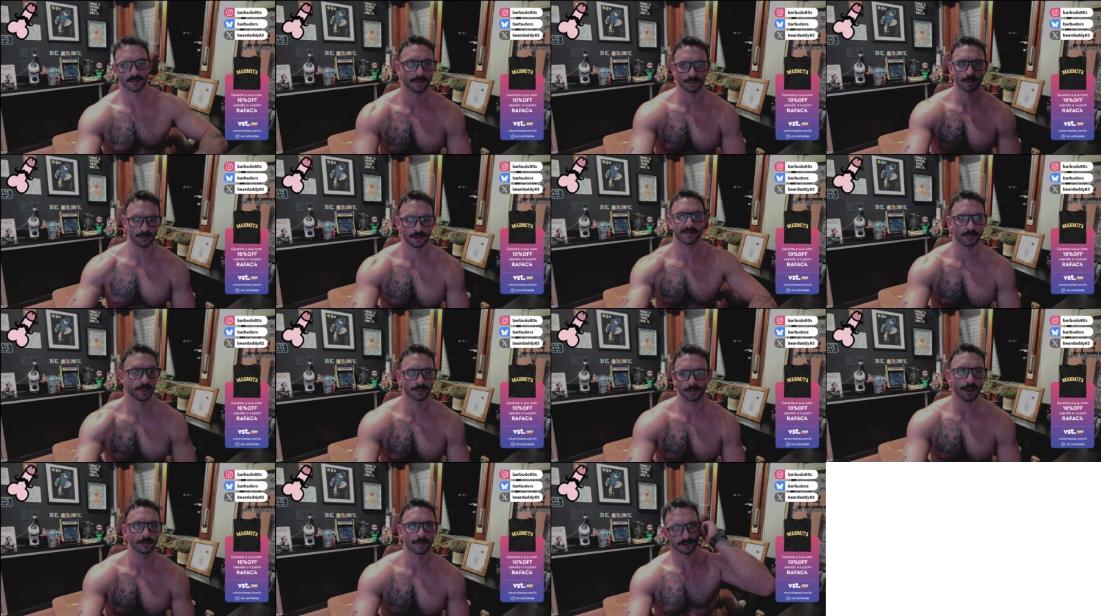RafaBR82 kinky Webcam SHOW @ Cam4 15-02-2025