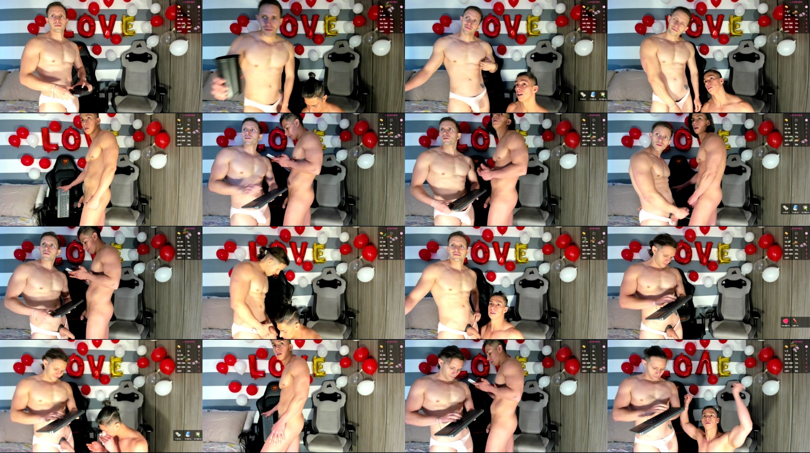 IanandJoseph strip Webcam SHOW @ Cam4 16-02-2025