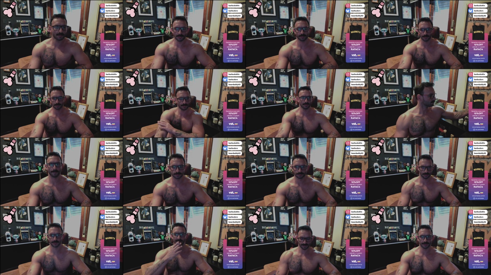 RafaBR82 lick Webcam SHOW @ Cam4 16-02-2025