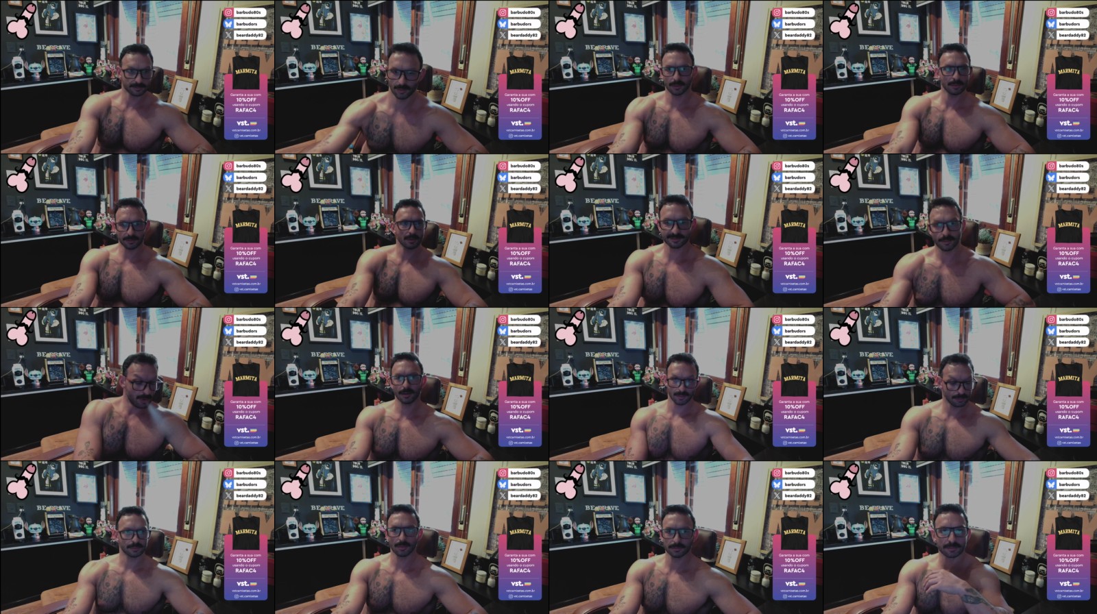 RafaBR82 naked Webcam SHOW @ Cam4 16-02-2025