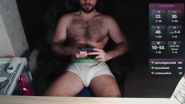 myhairymacho Video Webcam SHOW @ Cam4 27-04-2025