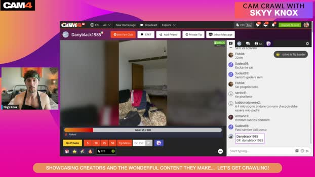 SkyyKnox sexymale Webcam SHOW @ Cam4 16-06-2025