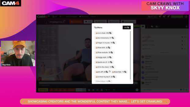 SkyyKnox moan Webcam SHOW @ Cam4 01-07-2025