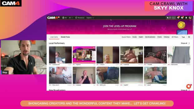 SkyyKnox kink Webcam SHOW @ Cam4 08-09-2025