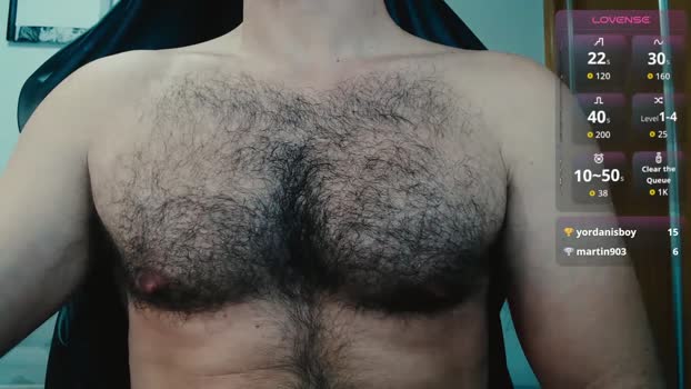 myhairymacho toys Webcam SHOW @ Cam4 05-11-2025