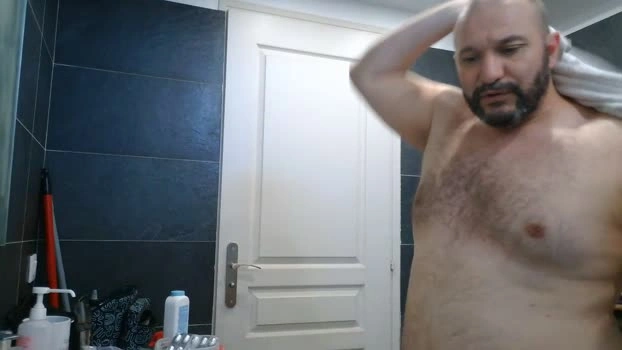 DaddyBearLive 03-06-2026 Male Cap ass Ass Topless skinny