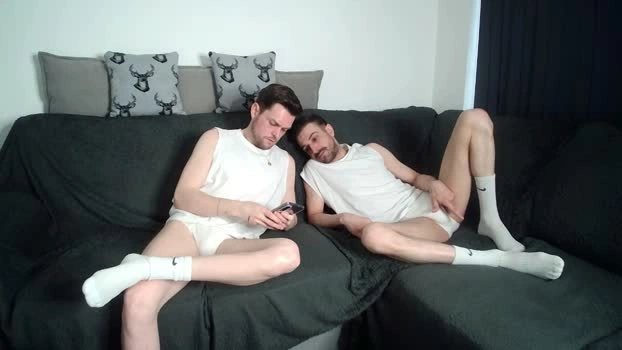 TwoTwinkHusband 22-06-2026 Male Cap fingering Show Gay sexybody